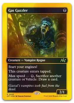Gas Guzzler (First-Place Foil) #449 (NM) Aetherdrift DFT Magic MTG - Image 1