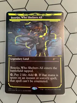 MTG | Secret Lair | Boseiju, Who Shelters All by ESUTHIO | 🌟FOIL🌟 - Image 1