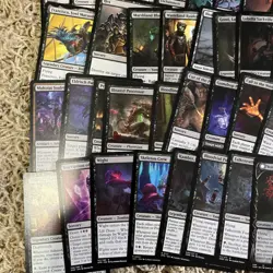 Magic the Gathering 50 Black Rare Card Lot - Image 4