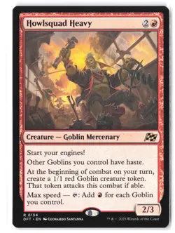 MTG Howlsquad Heavy 134 DFT Normal NM - Image 1