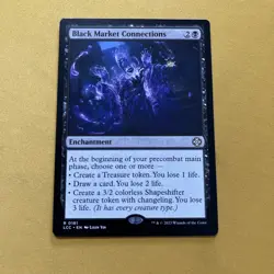 1x Black Market Connections - Commander: The Lost Caverns of Ixalan - NM - MTG - Image 1