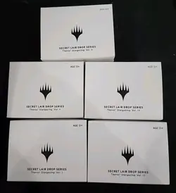 Theros Stargazing Secret Lair Complete Set Vol 1 -5 White Box Sealed MTG - Image 1
