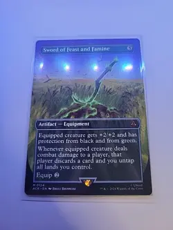 Sword of Feast and Famine (Borderless) Universes Beyond: Assassin's Creed... - Image 1