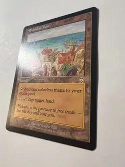 Rishadan Port - Mercadian Masques - LP (Rare, Regular) MTG Magic: the Gathering - Image 2