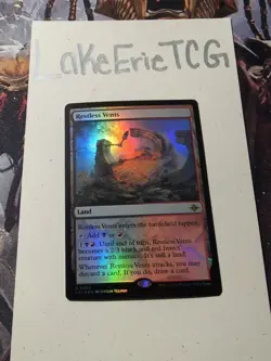 MTG Restless Vents (284/491) The Lost Caverns of Ixalan LP FOIL - Image 1