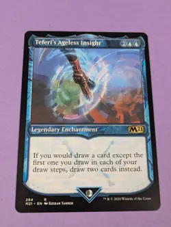 MTG Magic: Core Set 2021: Teferi's Ageless Insight Showcase #294 Rare - NM - Image 1