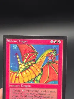 Shivan Dragon - Collector's Edition CE Beta Reprint NM/Mint *CCGHouse* #WM - Image 3