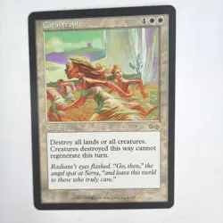 Catastrophe NM Urza's Saga English Rare 1998 6/350 MTG - Image 1