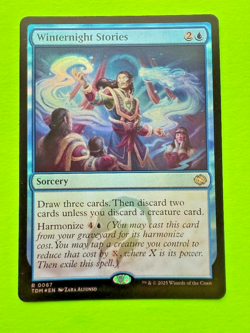 MTG Tarkir Dragonstorm - Winternight Stories - Rare Foil - Image 1