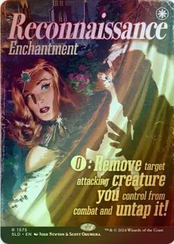 1 x Reconnaissance - Foil - Secret Lair (1575) - LP - MTG - Image 1