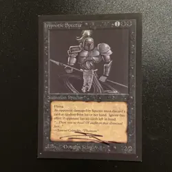 1x Hypnotic Specter Light Play, English Collectors' Edition MTG Magic Signed 🔥 - Image 1