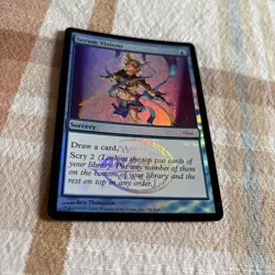 x1 Serum Visions - Promo DCI Arena League - MTG Magic the Gathering - NM FOIL - Image 1