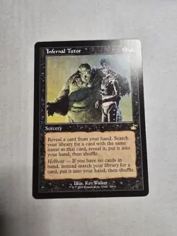 Infernal Tutor (Retro Frame) Ravnica Remastered Regular - Image 1