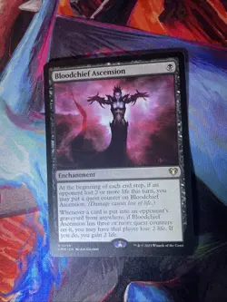 Bloodchief Ascension Zendikar MTG Magic The Gathering Regular Rare NM - Image 1