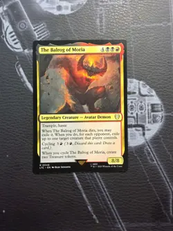 The Balrog of Moria Commander: Lord of the Rings Rare - Image 1