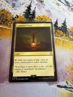 Magic The Gathering MTG COMMAND TOWER Fallout NM Near Mint - Image 5