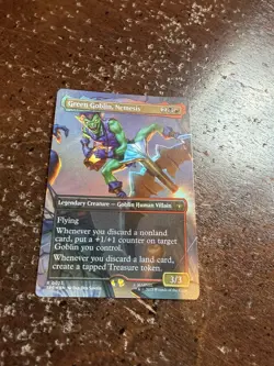 2025 MTG Spider-Man #R23 Green Goblin Nemesis Foil - Image 1
