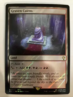 MTG: Graven Cairns (Surge Foil) Commander: Final Fantasy Surge Foil NM 0401 - Image 1