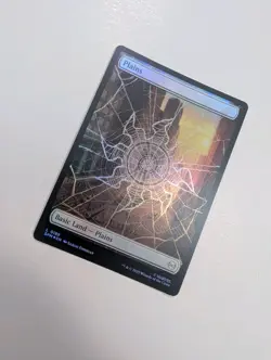 MTG - Plains 0189 (Foil) - Marvel's Spider-Man NM/M Condition - Image 2