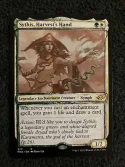 Magic MTG - Sythis, Harvest's Hand (Showcase) - Modern Horizons 2 - Image 1