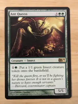 Magic the Gathering MTG Ant Queen Magic Core 2010 (M10) Regular Rare - Image 1