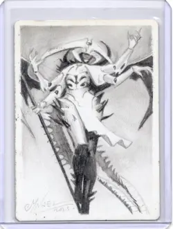 Atraxa, Grand Unifier Foil Signed Sketched Artist Proof MTG RARE - Image 2