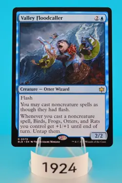 MTG Valley Floodcaller Bloomburrow Regular #79 - Image 1
