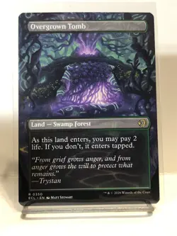 Overgrown Tomb (Non-foil) [Borderless] Lorwyn Eclipsed 0350 Rare MTG - Image 2