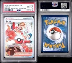 Pokemon Arven 2024 Special Illustration Full Art Paldean Fates 235/091 PSA 10 - Image 3