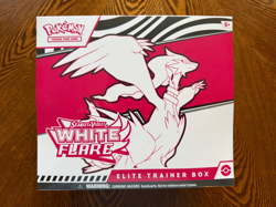 Pokemon Scarlet & Violet Elite Trainer Box White Flare ETB New Factory Sealed - Image 1