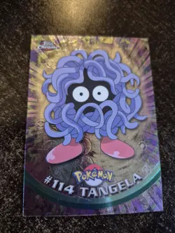 2000 Topps Chrome Pokemon Series 2 #114 Tangela Card - Image 1