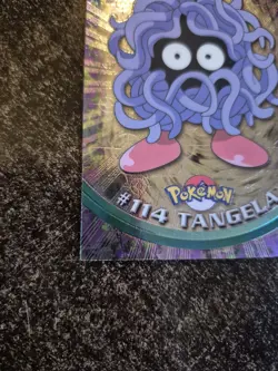 2000 Topps Chrome Pokemon Series 2 #114 Tangela Card - Image 4