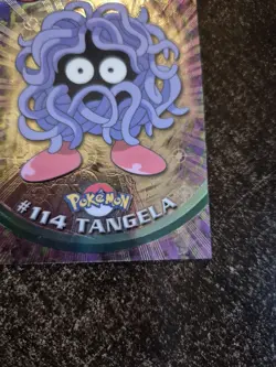 2000 Topps Chrome Pokemon Series 2 #114 Tangela Card - Image 5