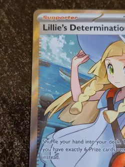 Lillie's Determination 169/132 ME01: Mega Evolution - Pokemon Card - Full Art - Image 2