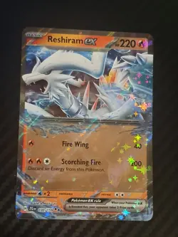 Pokemon Card Reshiram EX 030/159 Journey Together Double Rare Holo NM - Image 1