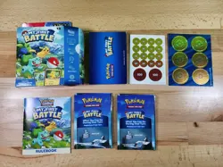 Pokemon My First Battle 2 Mini Starter Pikachu & Bulbasaur Complete Deck No Coin - Image 1