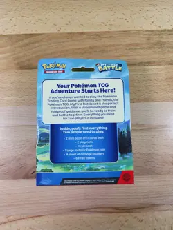 Pokemon My First Battle 2 Mini Starter Pikachu & Bulbasaur Complete Deck No Coin - Image 2