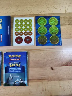 Pokemon My First Battle 2 Mini Starter Pikachu & Bulbasaur Complete Deck No Coin - Image 5