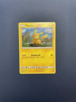 Pikachu SM183 | Sun & Moon | Black Star Promo | Cosmos Holo | Pokemon TCG | NM - Image 1