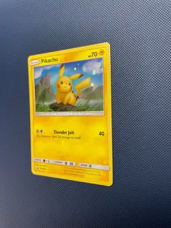 Pikachu SM183 | Sun & Moon | Black Star Promo | Cosmos Holo | Pokemon TCG | NM - Image 3