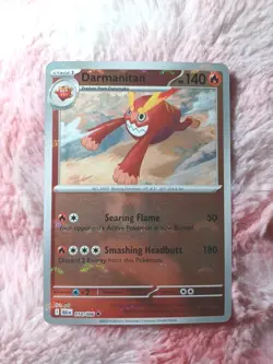 Darmanitan (Poke Ball Pattern) 014/086 Sv: Black Bolt Holo Near Mint Pokemon TCG - Image 1