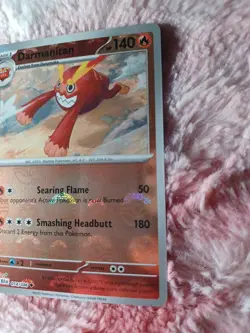 Darmanitan (Poke Ball Pattern) 014/086 Sv: Black Bolt Holo Near Mint Pokemon TCG - Image 3