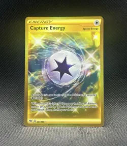 Capture Energy 201/189 - Gold Secret Rare - Darkness Ablaze - Sword & Shield - Image 1