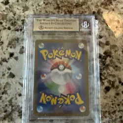 2025 POKEMON JAPANESE MEGA BRAVE #91 LILLIE'S DETERMINATION SAR BGS 9 - Image 2