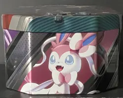 Pokemon Sword & Shield Spring V Heroes Umbreon V Tin Factory Sealed - Image 4