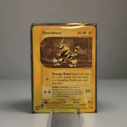 2002 Pokemon Expedition Base Set Electabuzz 76/165 Non-Holo NM Uncommon e-Reader - Image 1