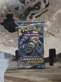 Pokemon Sun And Moon Unbroken Bonds Booster Pack Factory Sealed - Image 1