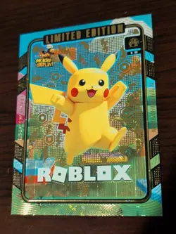 POKEMON PIKACHU COSPLAY! * ROBLOX * NO.6 * LIMITED EDITION BOX TOPPER* - Image 2