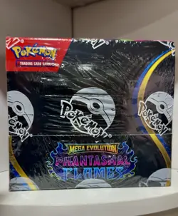 Pokemon Mega Evolution Phantasmal Flames Booster Box - New in shrink - Image 1
