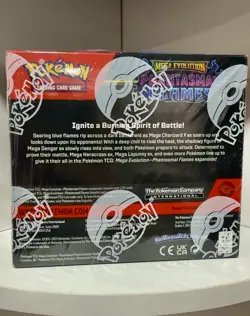 Pokemon Mega Evolution Phantasmal Flames Booster Box - New in shrink - Image 2